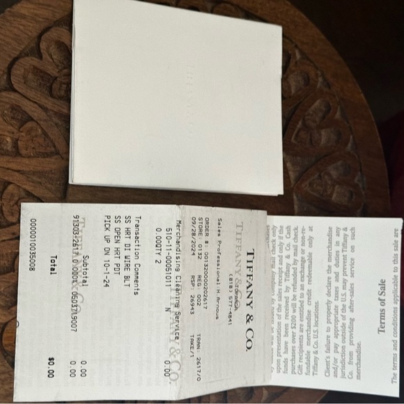 Tiffany & Co Paloma Picasso Diamond Heart Bracelet - Picture 6 of 6